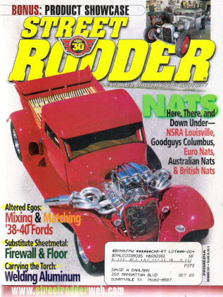 STREET RODDER 2001 DEC - WELDING ALUMINUM SHEET METAL, MAYABB, KOOKIE KAR
